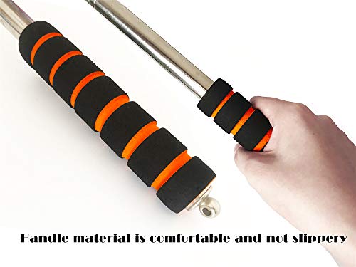 Tai ba cues Retractable Billiards Pool Cue Stick Bridge with Brass Bridge Head, Replaceable Bridge Head, Billiards Pool Cue Accessory Partners