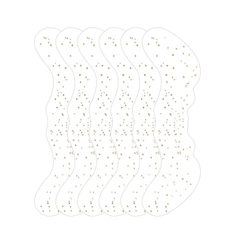 Tatuaggio per il viso con lentiggini glitterati, toppe per il trucco con macchie di polvere di stelle, macchie di polvere di stelle, viso temporaneo lucido, per donne, costume da ballerina e