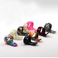Gants Quotidiens 4PCS sélection de Guitare 1 Professionnel en Plastique Pouce et 3 Doigts Ongles Guitare Accessoires… - Les Beatles, Paul McCartney, John Lennon, RIngo Starr, George Harrison Gants Quotidiens 4PCS sélection de Guitare 1 Professionnel en Plastique Pouce et 3 Doigts Ongles Guitare Accessoires… – Image 3