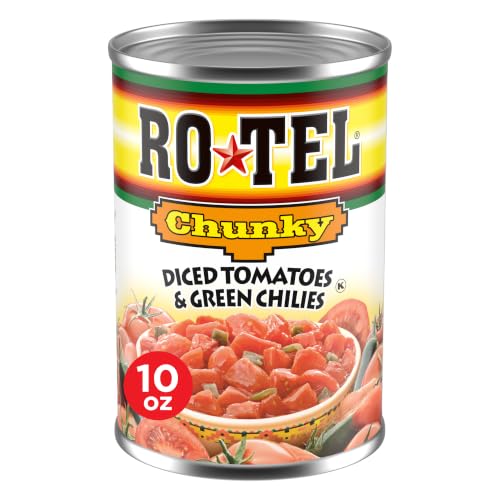 ROTEL Chunky Diced Tomatoes and Green Chilies, 10 Ounce