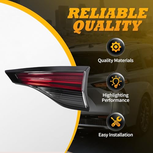 Jecoupoon Right Tail Light Assembly Compatible with Sienna LE XlE 2021-2022 by Jecoupoon - Image 5