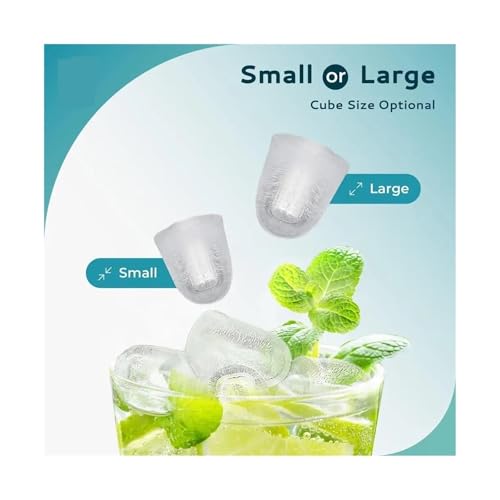 Máquina portátil para hacer hielo 26 lbs rápida y compacta miniatura 5