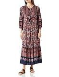 vestido women secret DRESSTINATION Women\'secret Long Sleeves Long Dress Vestido para Mujer, Estampado Azul, S