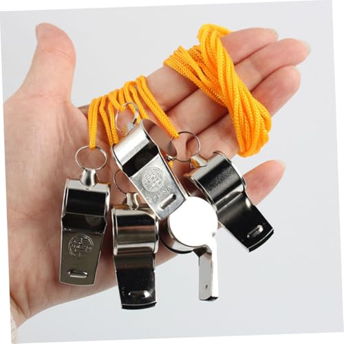 24 silbatos de emergencia para deportes con cordón miniatura 4