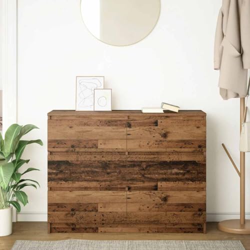 Aparador de madera con espacio de almacenamiento para salón y pasillo 4