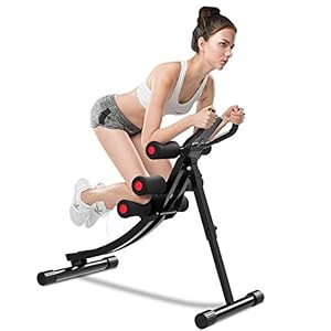 ONETWOFIT-CoreAbdominal-Trainers-Abdominal-Workout-Machine-Height-Adjustable-Home-Ab-Trainer-with-LCD-Display-OT129 ONETWOFIT Core&Abdominal Trainers Abdominal Workout Machine, Height Adjustable Home Ab Trainer with LCD Display OT129