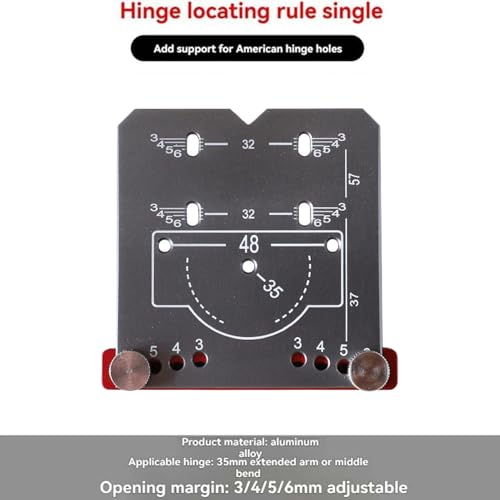 Guide de perçage pour charnière de meuble de cuisine réglable et robuste 35 mm - 5