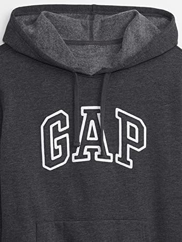 GAP Pull à capuche graphique pour femme UK 18 XL Coton blanc