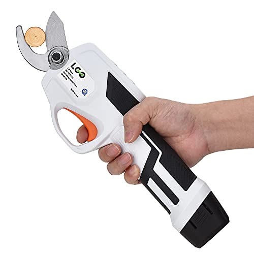 Image of LIGO Cordless Pruning Shears for Thick Stems | 7.2V Fast-Charging Battery Trims 0.98 inch Branches | Safety Lock & Non-Slip Handle | Rose /Bush /Shrub Trimmer, with Removable Battery