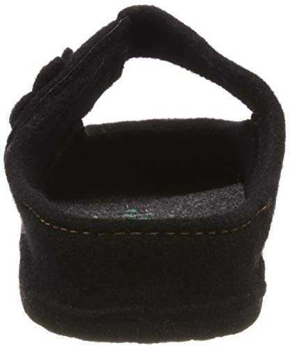 Fargeot MACAO Donna Pantofole, Nero, 38 EU