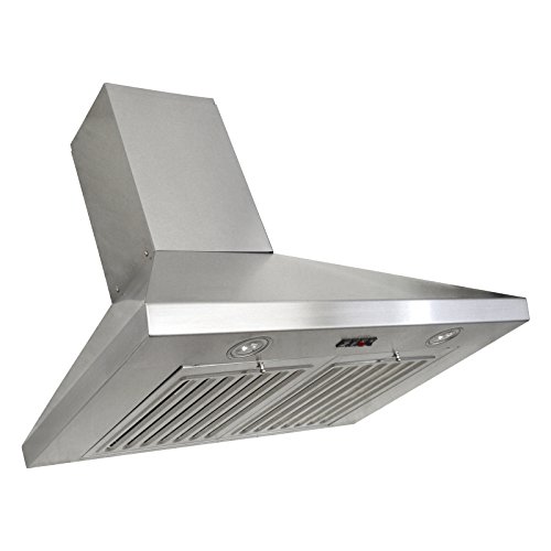 Kobe Range Hoods Chx8130Sqb-1 Wall Mount Range Hood, 30-Inch, Stainless Steel #TOP4
