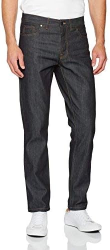 Jaeger Men's Regular Washed Selvedge Jean Slim