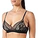 Produktbild Iris & Lilly Damen Bügelloser und Wattierter BH aus Spitze, Schwarz, 80A