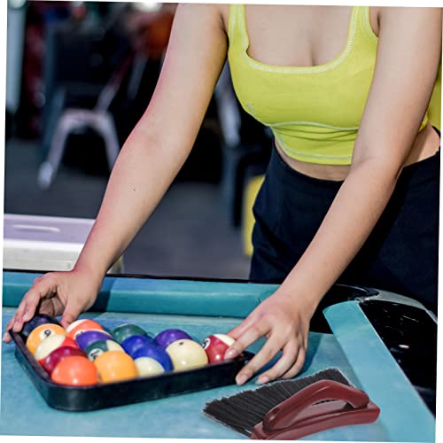 BESPORTBLE 5Pcs Escova De Mesa De Bilhar Escova De Limpeza De Madeira Escova De Limpeza Multifuncion