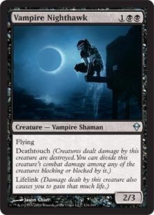 Magic The Gathering - Vampire Nighthawk (116) - Zendikar