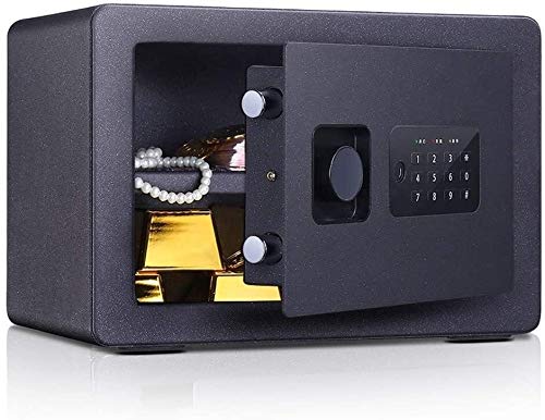 Coffre-fort noir à digicode RLKHXBS pour documents secrets à la maison