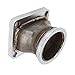 2.5in V Band Flange Adapter, Stainless Steel Turbo Flange, Universal Rustproof V Band to T4 Turbo Adapter with High Compatibility for Cars and Trucks, Durable Direct Replacement fo