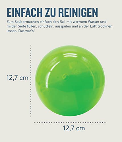 Planet Dog Orbee-Tuff Mazee - Intelligenzspielzeug für Hunde - interaktiver Snackball - Grün