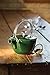 Staub Cast Iron 1-qt Round Tea Kettle - Basil, Made in France