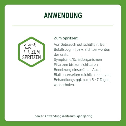 Substral Blattlaus Schädlingsfrei Careo, Natürliches Mittel gegen saugende Pflanzen-Schädlinge wie Blattläuse, 300 ml 6