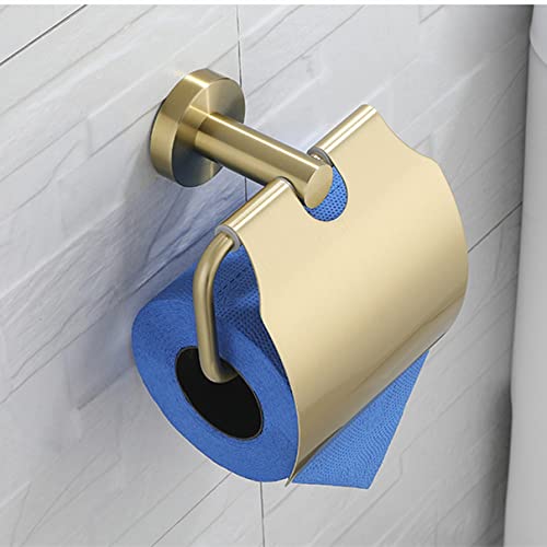 Gancho para bata de oro cepillado y accesorios de baño inoxidables 3