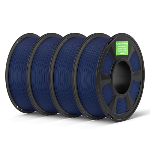 DEEPLEE Matte PLA Filament 1.75mm Navy Blue 4kg(Plastic Spool)