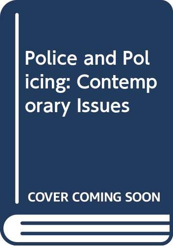 Police and Policing 0275930866 Book Cover