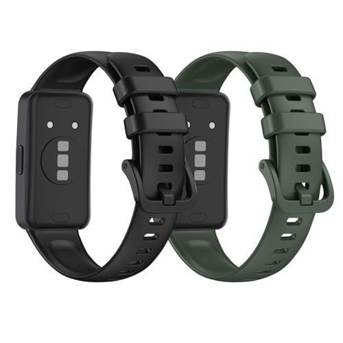 [ToVioc] �o���h Huawei Band 10/9/8 �Ή� �V���R���o���h �X�|�[�c�o���h �ւ��x���g �_�炩�� �y�� �h�� �ϊ��� �ϋv�� �����x���g �j�����p Huawei Band 10/9/8 �Ή� (�u���b�N+�O���[��)
