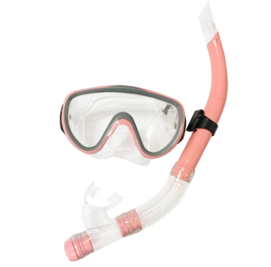 Okulary do Snorkelingu Maski do nurkowania Zestaw do nurkowania Maska do nurkowania Silikonowa sucha górna rurka Snorkel Combo Obiektyw ze szkła hartowanego Nurkowanie z rurką Maska do Nurkowania (Co