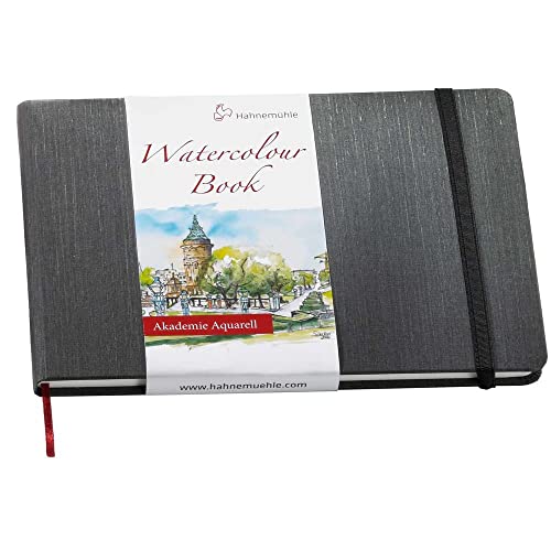 Watercolour book 200 g/m², caderno aquarela, A6, paisagem, 30 fls