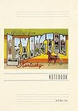 Vintage Lined Notebook Greetings from Lexington
