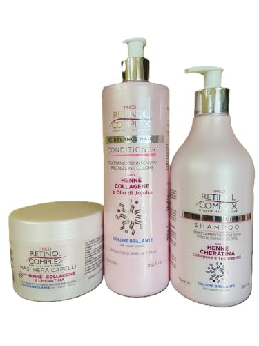 ULTRA RETINOL COMPLEX Set trattamento intensivo di protezione del colore con collagene Henne'