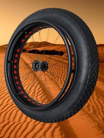 Sumo Heavy Duty Wheelchair Beach & Snow Wheels - For Sand Snow & Outdoor Use