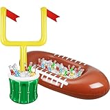 Zhanmai 2 Pcs Inflatable Football Drink Cooler Football Party Supplies Inflatable Cooler for Sports Party Favor Decorations