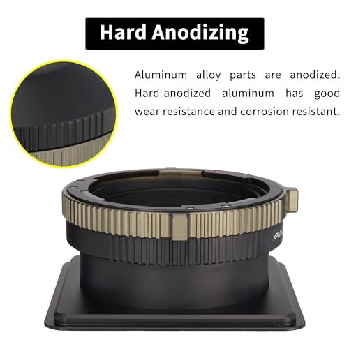 Ficha técnica XPIMAGE Anillo adaptador de montaje de lente M645 a ALPA compatible con Mamiya M645 645 Phase Schneider Lens a ALPA12 System Cameras 12SWA 12TC 12STC 12 MAX - Fernando Cortés