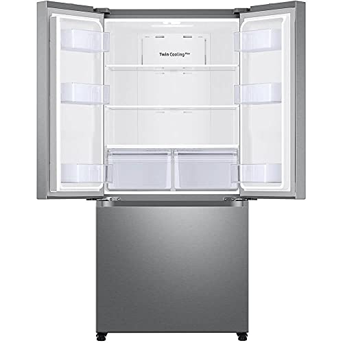 Samsung Rf18A5101Sr 18 Cu. Ft. Smart Counter Depth 3-Door French Door Refrigerator - Stainless Steel #TOP3