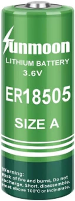 (5-Pack) ER18505 3.6V 4000mAh Size A Non-Rechargeable Lithium Battery ER18505H (No Connector)