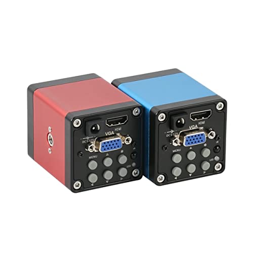 TYZK Akcesoria do mikroskopów 100 X 130 x 56 soczewek LED Mikroskop Zoom cyfrowy Trwałość i niezawodna wydajność (C)