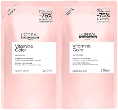 Kit L'Oréal Professionnel Vitamino Color Refil Shampoo Extra (2 u...