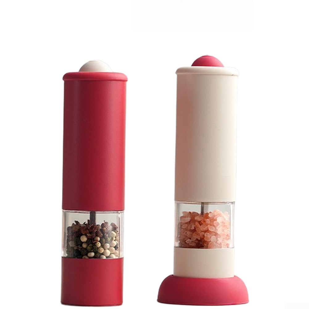 Moulin à sel automatique pour cuisine - Utilisation à une main - Compact (2