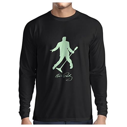 lepni.me Herrtröjor 'I love the king' of rock and roll, 50-tals 60-tals 70-tals musikfan