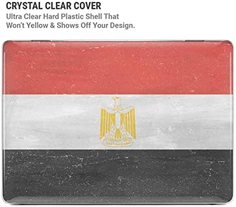 Skinit Case + Skin Compatible with MacBook Air 13in M1 (2021) Originally Designed Egyptian Flag Distressed Design