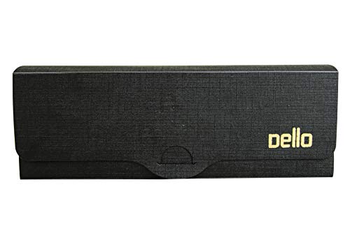 Estojo escolar plástico simples - Executive - Preto - 8800.p - Dello