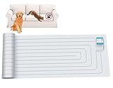 SEERWAY Electric Pet Training Mat (60x12 Inch) - Shock Pad to Keep Dogs/Cats Off Couches, Beds, Counters - 3 Training Modes, Indoor Use