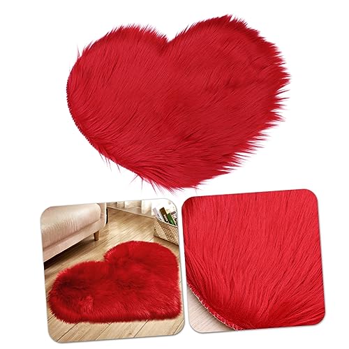 Tapis antidérapant forme de cœur anti-glisse pour sécuriser et décorer le sol du lit