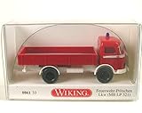 viking mb 655 v prix  Wiking 086133 - Feuerwehr - Pritschen-Lkw (MB LP 321) 1:87