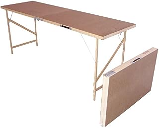 Wooden Hardboard Folding Wallpaper Paste Pasting Table