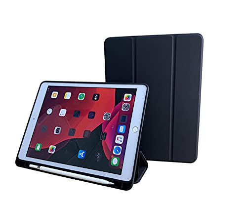 Lobwerk Smart Cover for Apple iPad Air 4 (4th Generation) iPad Pro 11 2020 (4th Generation) 2020 Case Protective Case Stand Case Black - Image 2