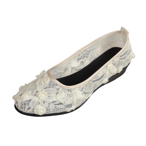 Chaussures pieds larges confortables pour femme avec semelle bohême