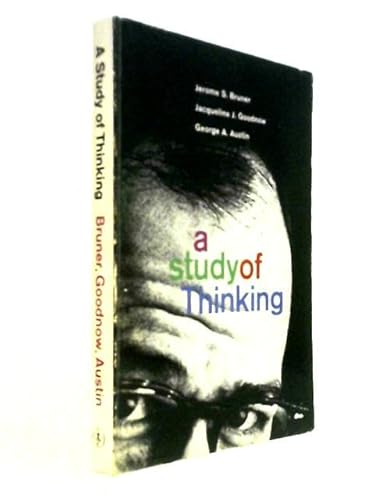 A Study of Thinking B000GR0W9Q Book Cover